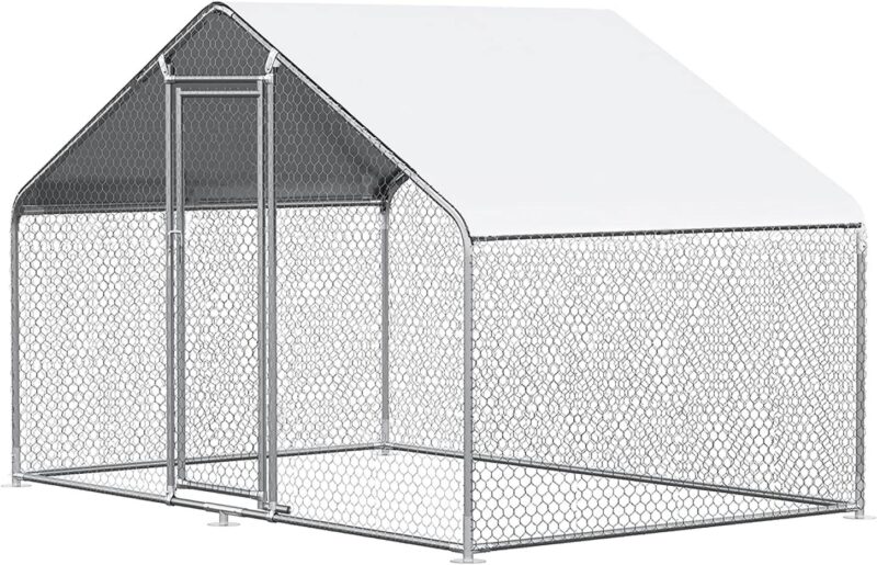 Our Thoughts on the Large Metal Chicken Coop with Waterproof Cover