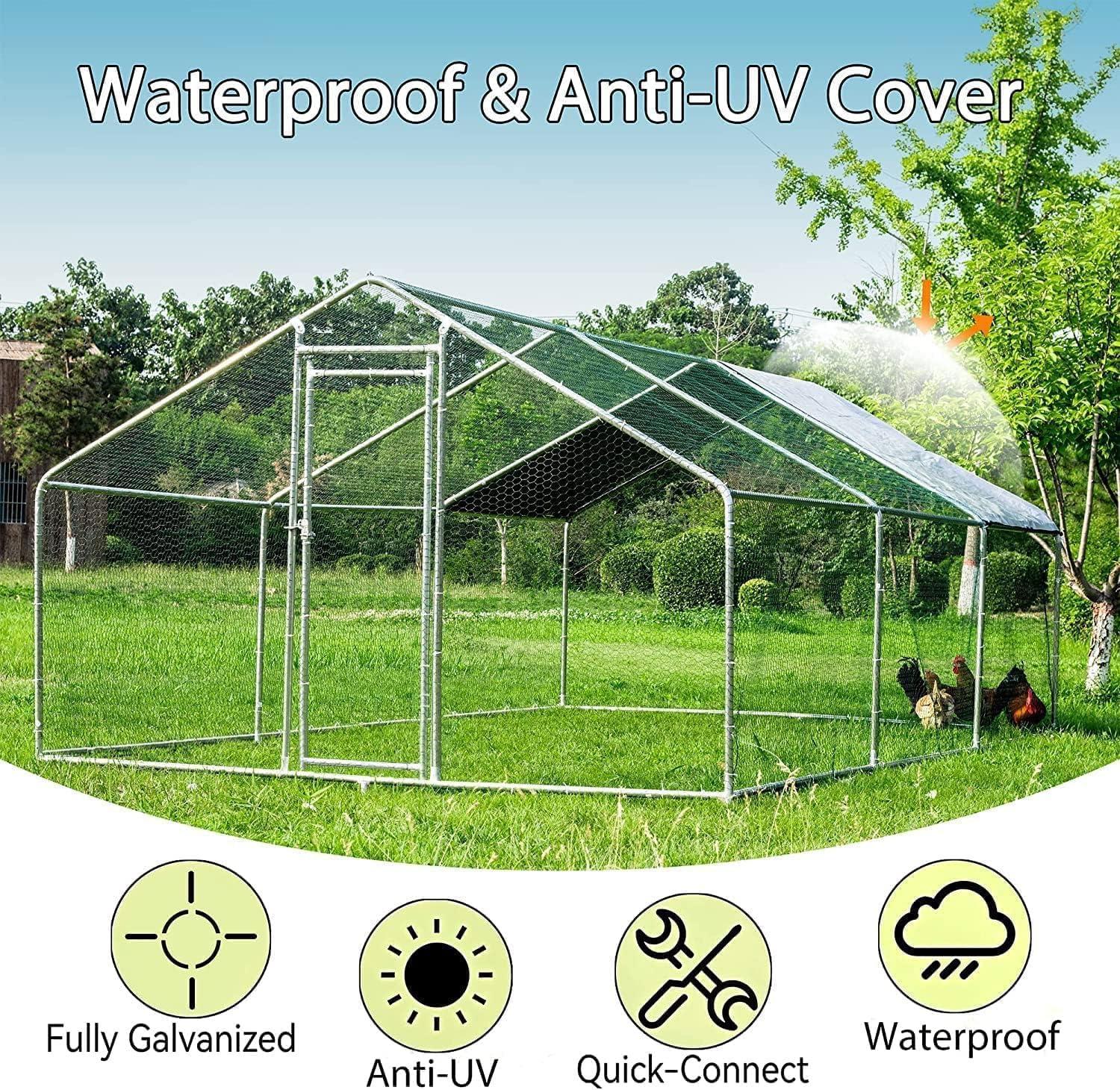 Our Take​ on the HITTITE Large Metal Chicken Coop with Run