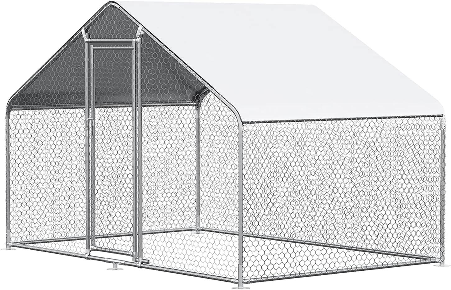 Our Thoughts on the Large ‍Metal Chicken Coop‍ with Waterproof⁤ Cover
