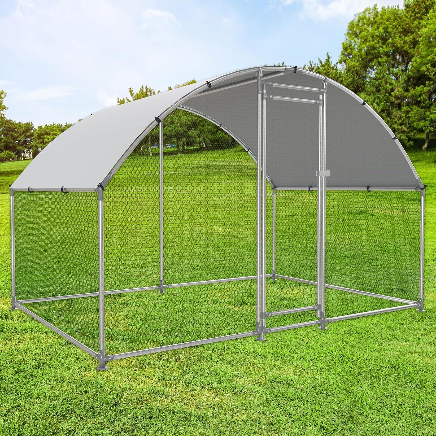 Why We Chose This Large Metal Coop for Our Outdoor pets